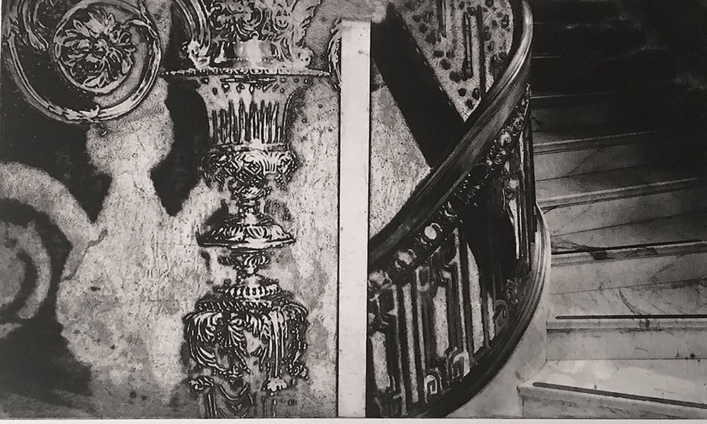 Anita Seltzer, A Bricolage of Shadow and Light, Solar plate etching- diptych, 15.25 in x 19.25 in, 2018 Anita Seltzer, A Bricolage of Shadow and Light, Solar plate etching- diptych, 15.25 in x 19.25 in, 2018