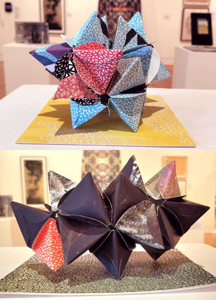 JoSep Ferrer, Thorns II/Thorns, printmaking and sculpture, 5" x 10" x 5"/5" x 9" x 5", NFS