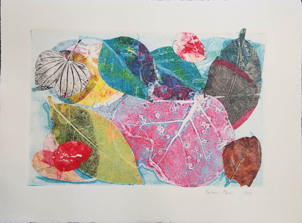 Barbara Morris "Mexican Leaf Series XXI" Barbara Morris "Mexican Leaf Series XXI"