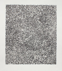 Susan Leone Howe, Grass State no.1, woodcut, 20.5 x 17 in, 2015 Susan Leone Howe, Grass State no.1, woodcut, 20.5 x 17 in, 2015