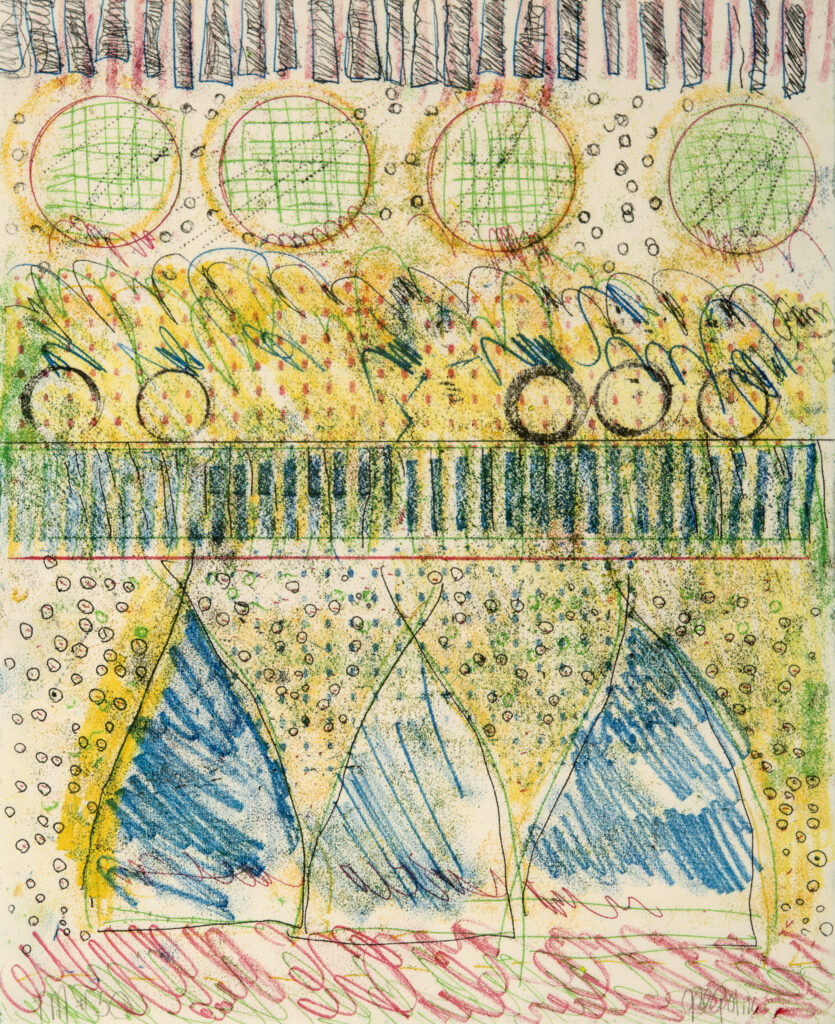 Jane Gregorius, T.M. #50, trace monotype, 24 in x 18 in, 2021 Jane Gregorius, T.M. #50, trace monotype, 24 in x 18 in, 2021