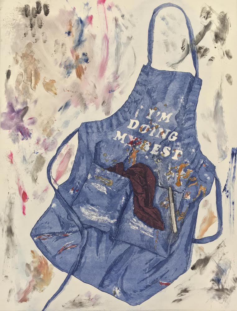 Teralyn Brown, All I Can Say Is, Copper Etching and Monotype, 23 in x 18 in, 2019 Teralyn Brown, All I Can Say Is, Copper Etching and Monotype, 23 in x 18 in, 2019