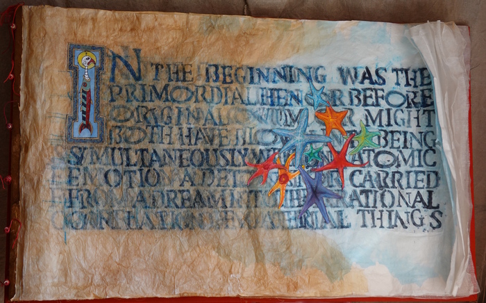 Reggie Kramer, The Irrational Conflation of Material things, print-based mixed media, monotype and drypoint, 24" x 40" x 6", $1,200